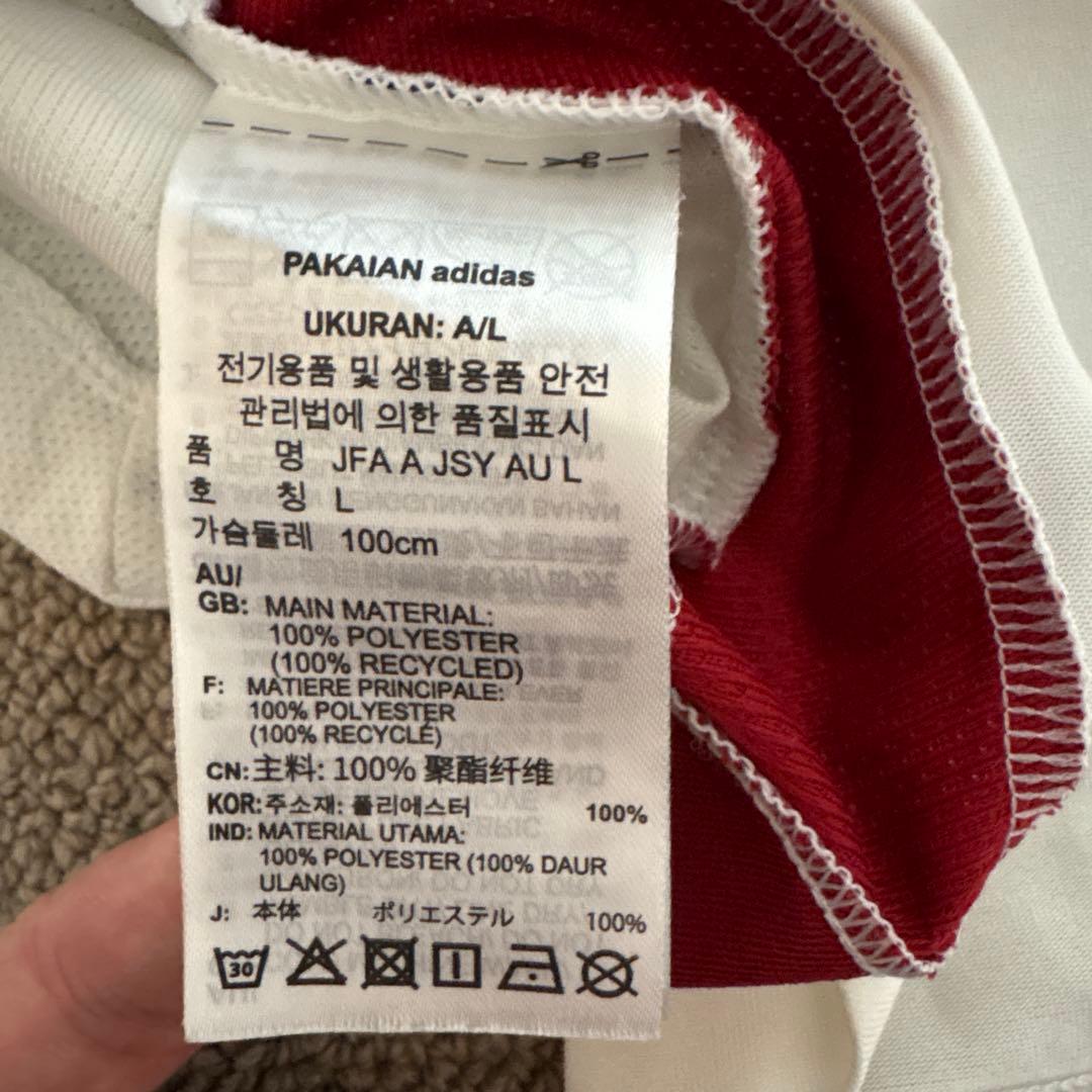 日本代表　Y3アウェイユニ　XL