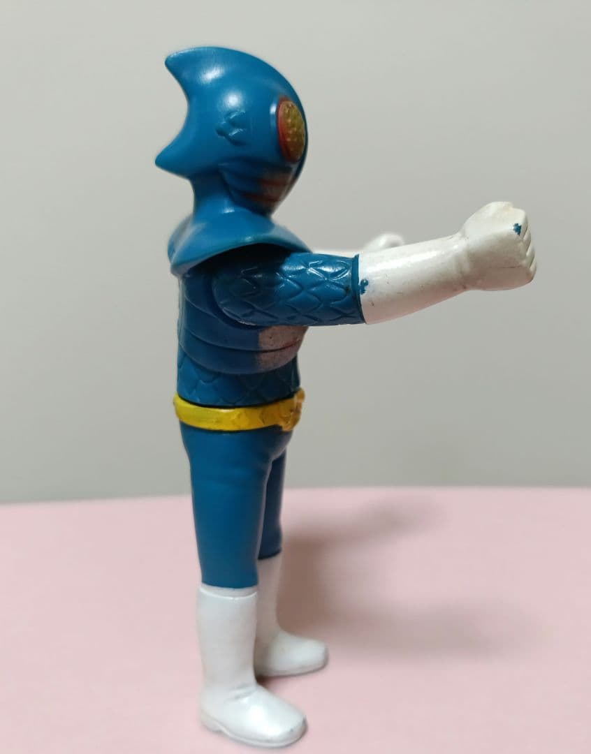 超神ビビューン　バシャーン　ソフビ　当時物