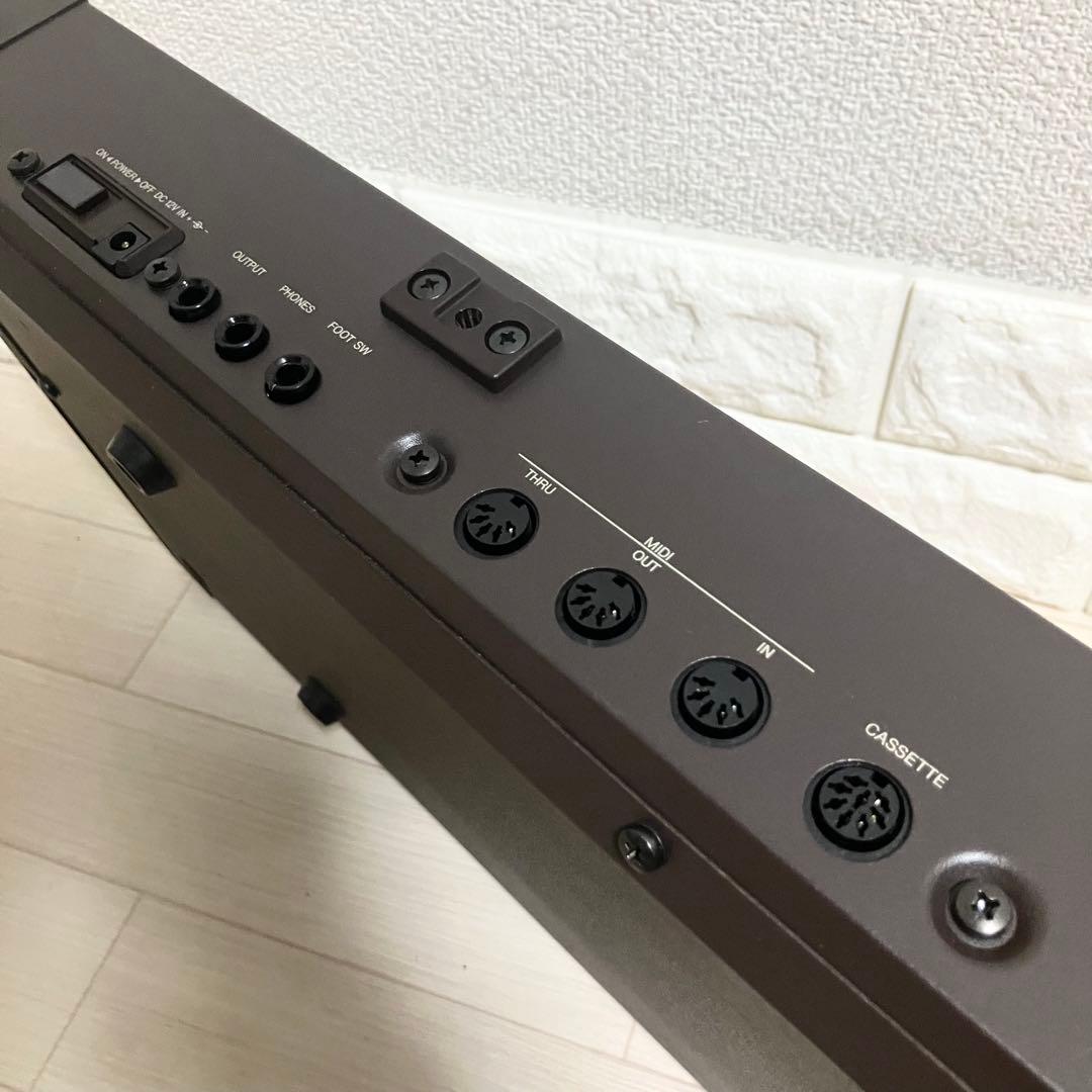 【バック/ペダル付】YAMAHA DX27 ヤマハ キーボード シンセサイザー