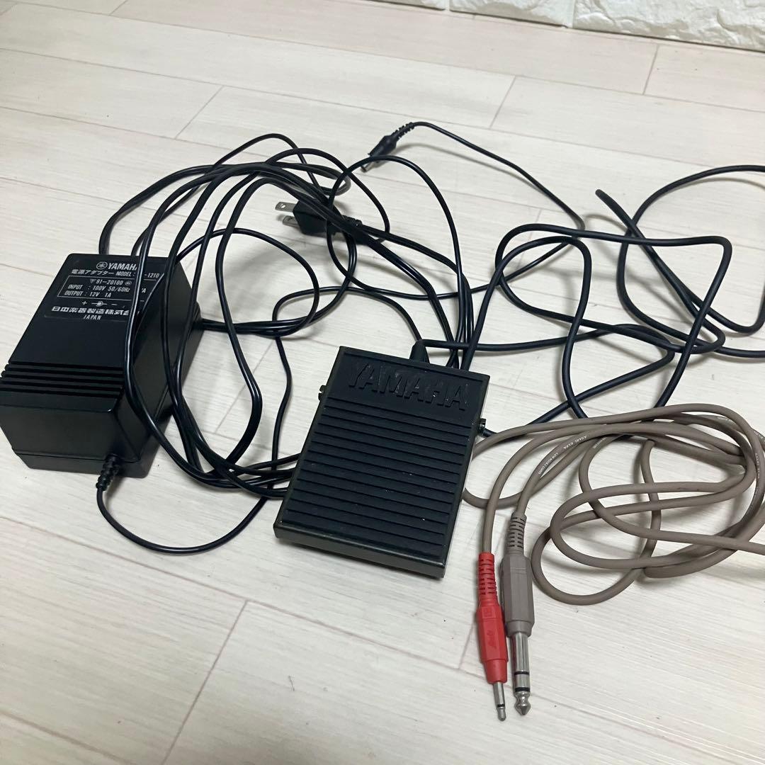 【バック/ペダル付】YAMAHA DX27 ヤマハ キーボード シンセサイザー