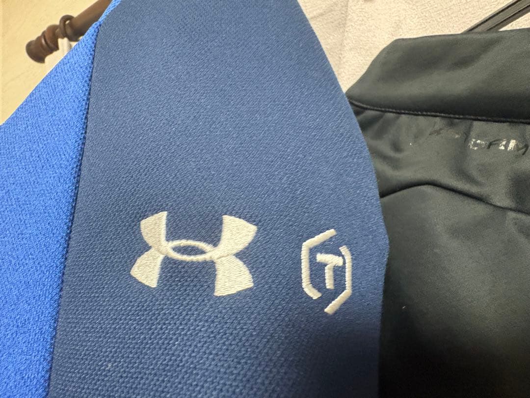Under Armour ジャージ上下セット 青/黒