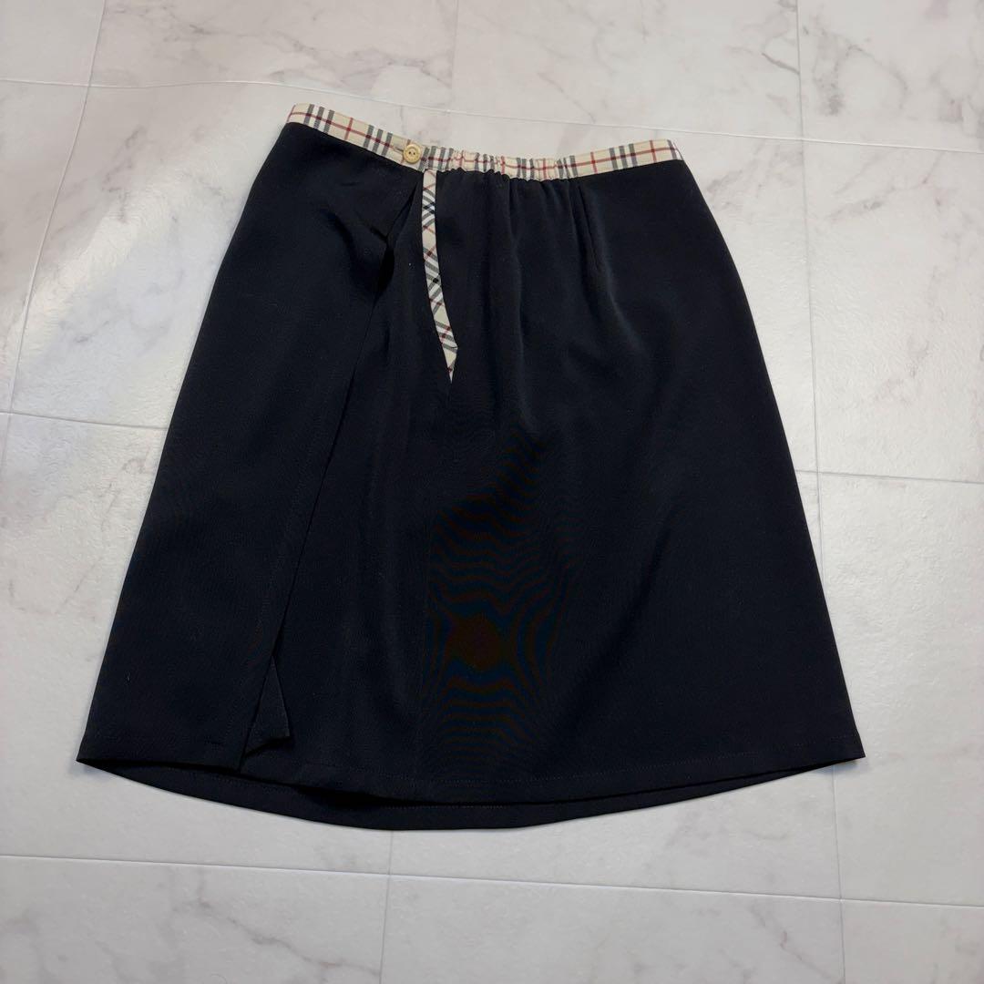 バーバリー　ゴルフ　2way スカートパンツ　ノバチェック 13AR 日本製