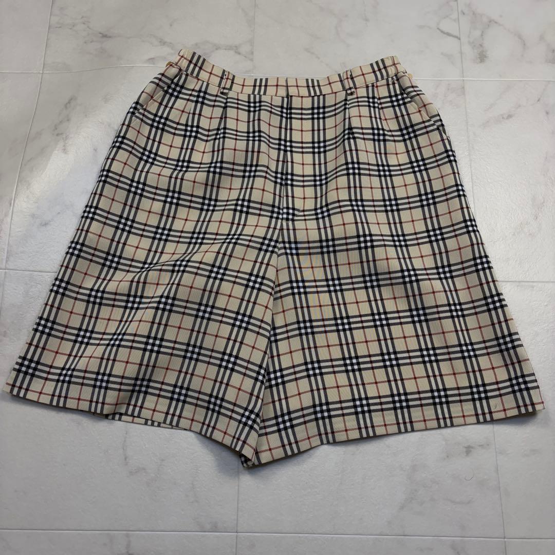 バーバリー　ゴルフ　2way スカートパンツ　ノバチェック 13AR 日本製