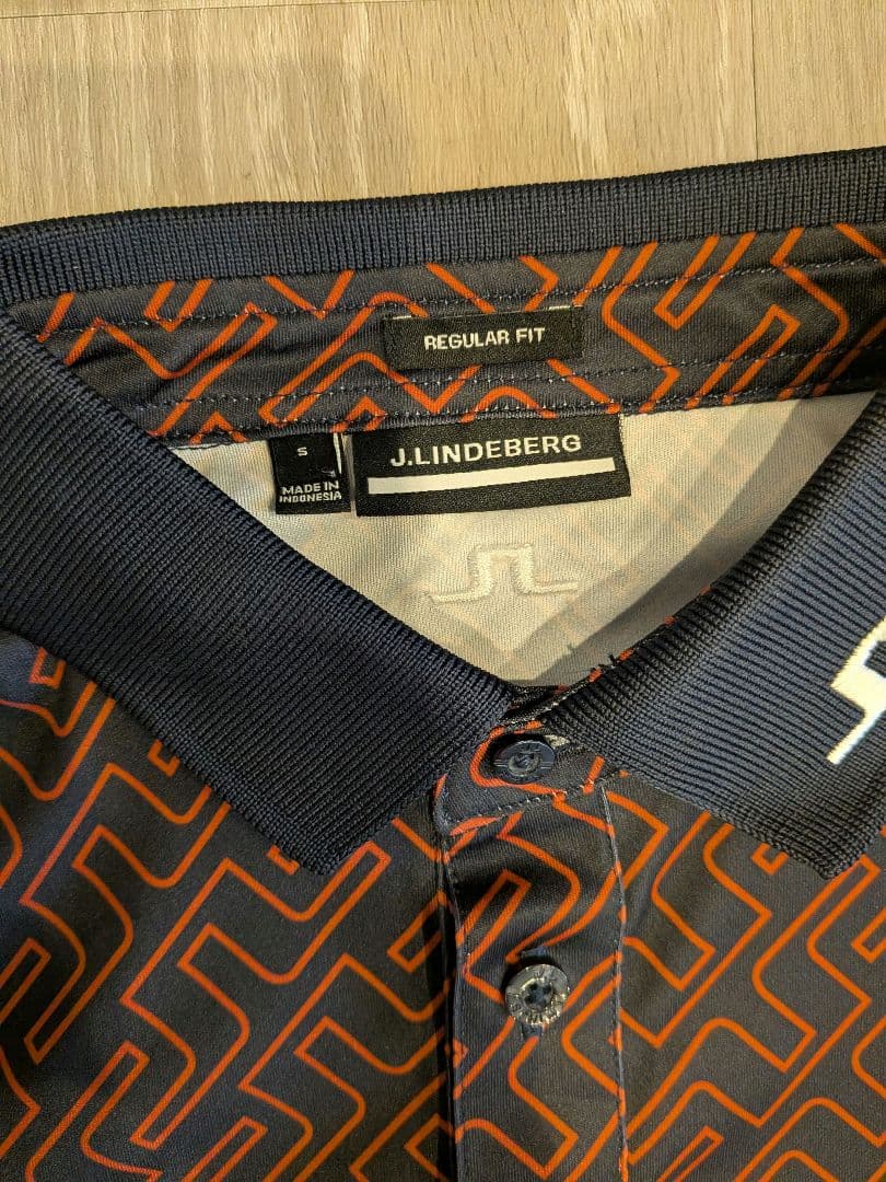 J. Lindeberg J.リンドバーグポロシャツ　S 　赤