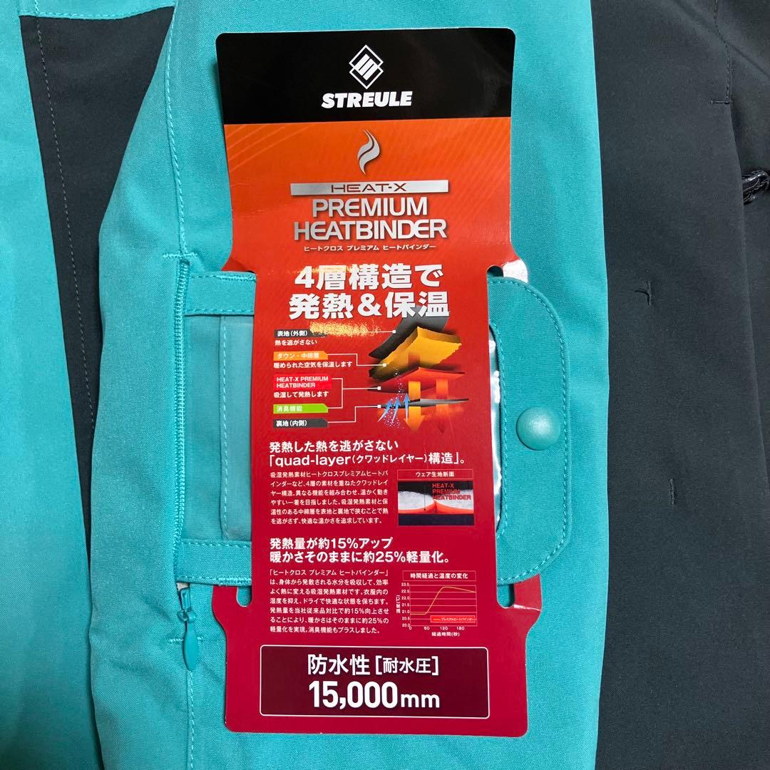 新品 STREULE スキーウェア スノボウェア ジャケット M シュトロイレ