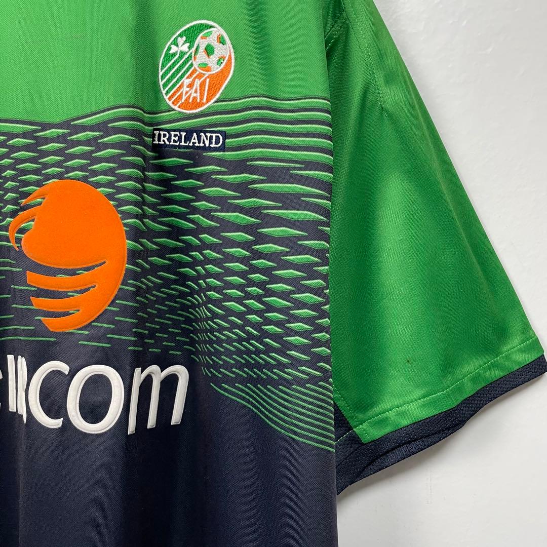 UMBRO アイルランド代表　ホーム　ユニフォーム　eircom 00年初期