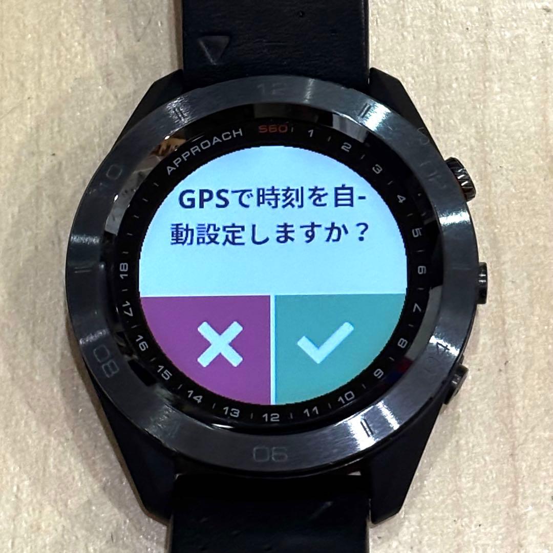 【美品】Garmin　Approach S60 Premium　箱　ゴルフ