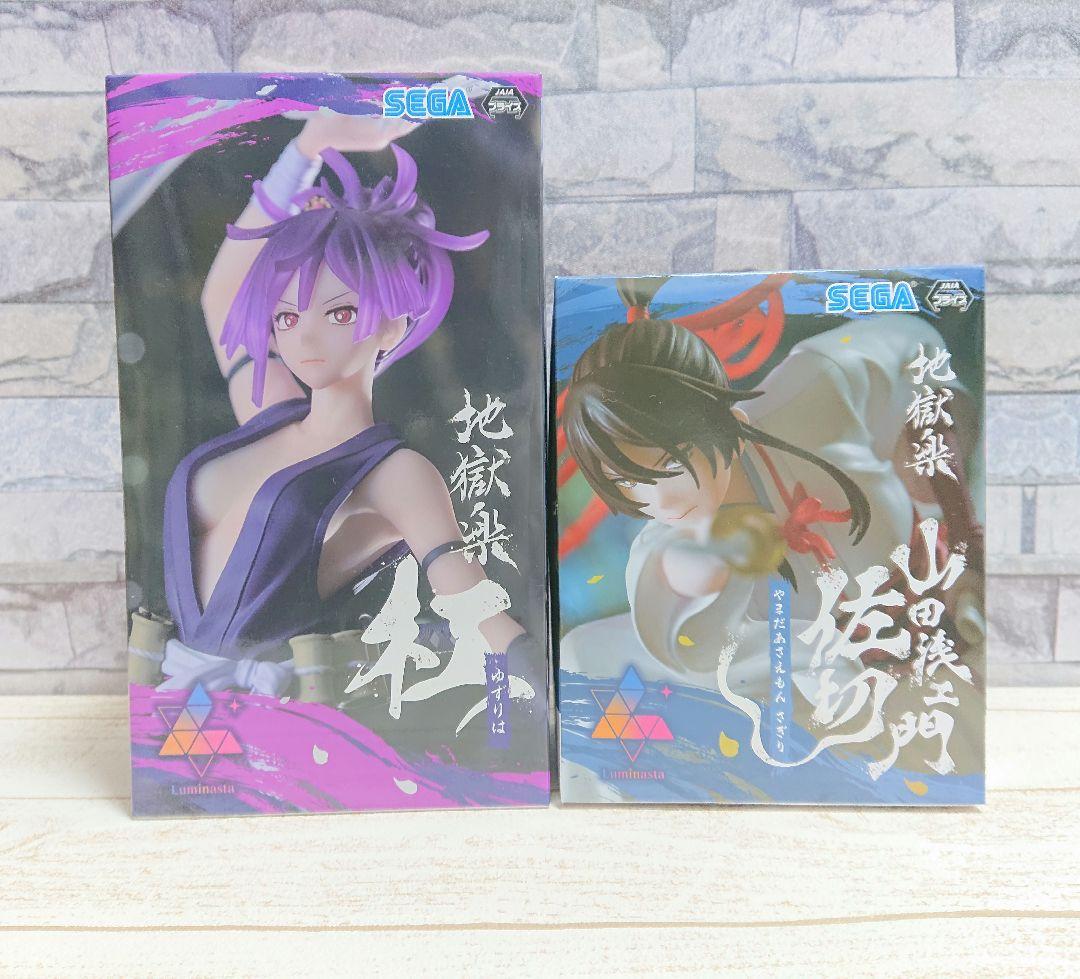地獄楽フィギュア 画眉丸 佐切 杠 士遠 付知　DXF Luminasta