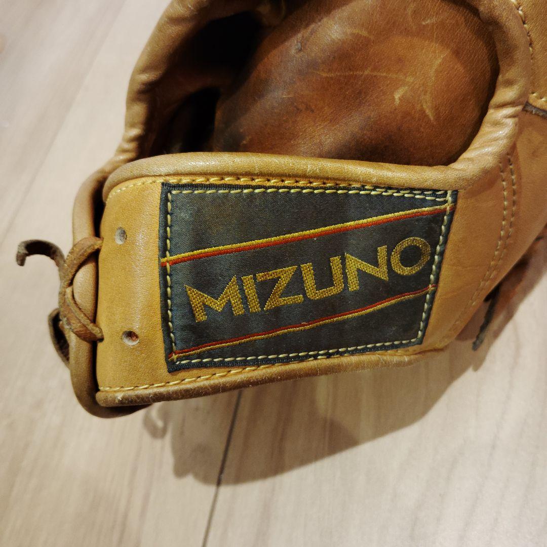 MIZUNO ヴィンテージ 野球グローブ　黒旧タグ　　推定70年代から80年代