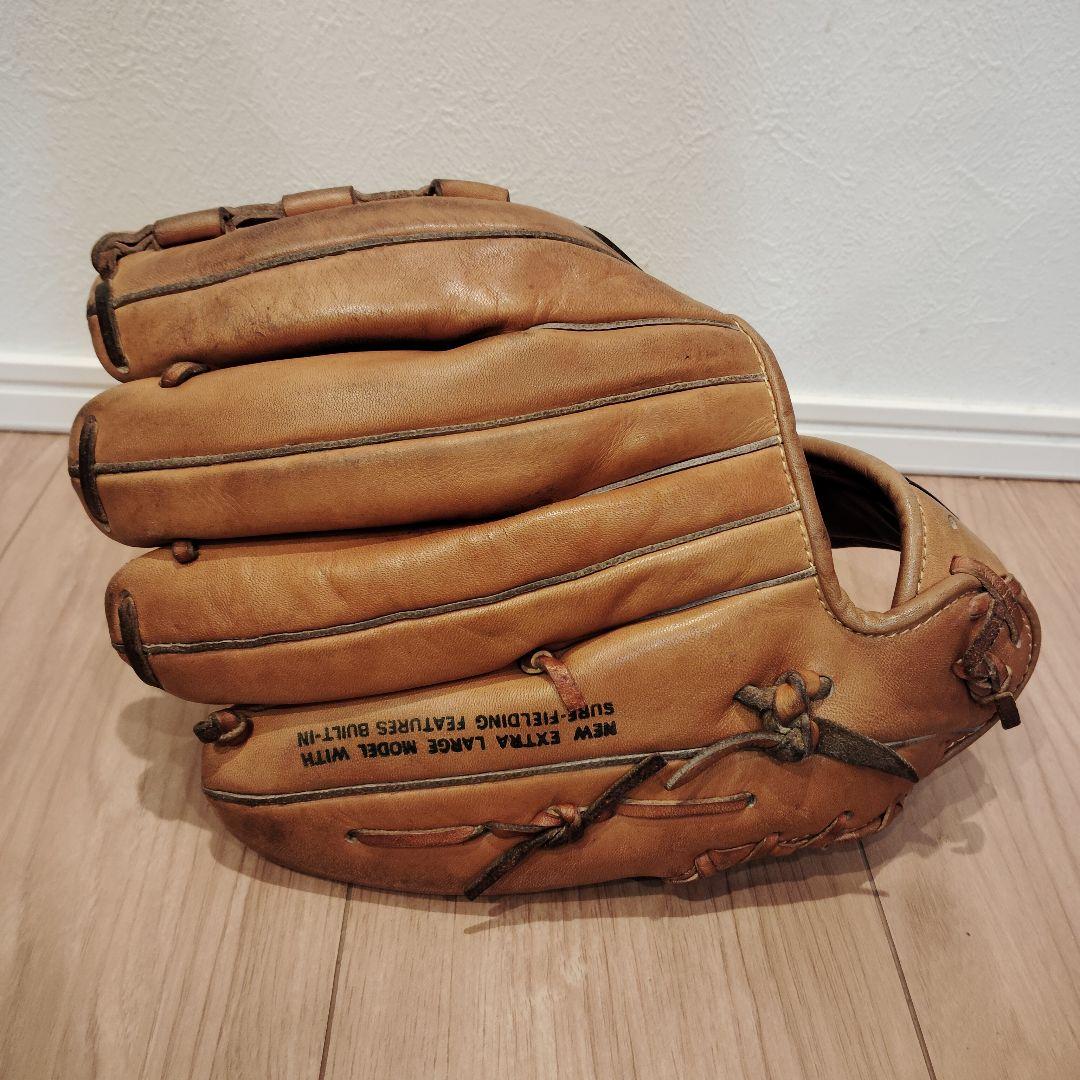 MIZUNO ヴィンテージ 野球グローブ　黒旧タグ　　推定70年代から80年代
