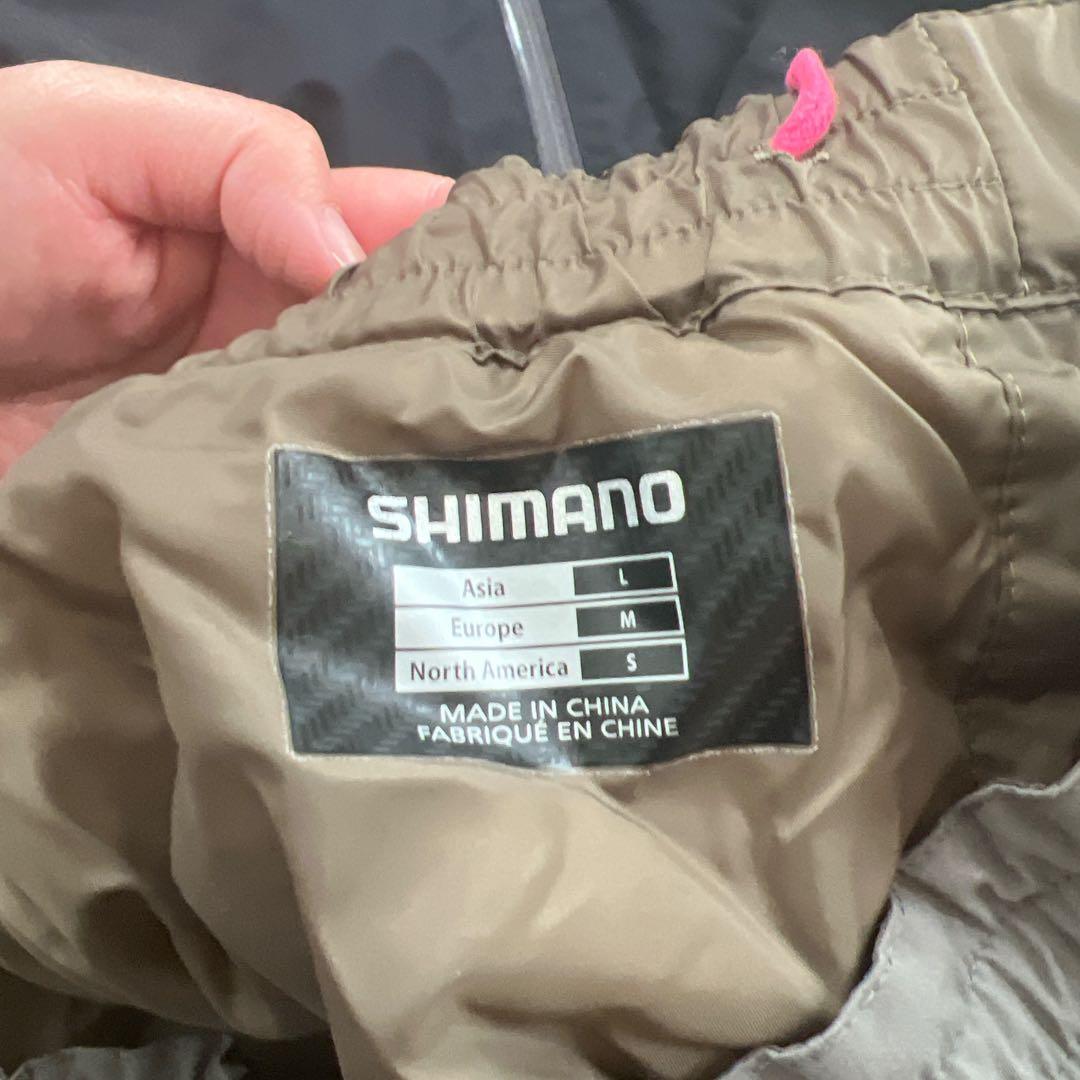 【美品】SHIMANO ゴアテックス　Lサイズ　釣り