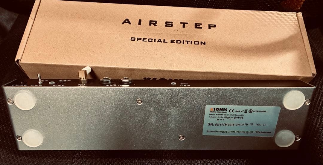 AIRSTEP TX ワイヤレスMIDIフットコントローラー中古美品！