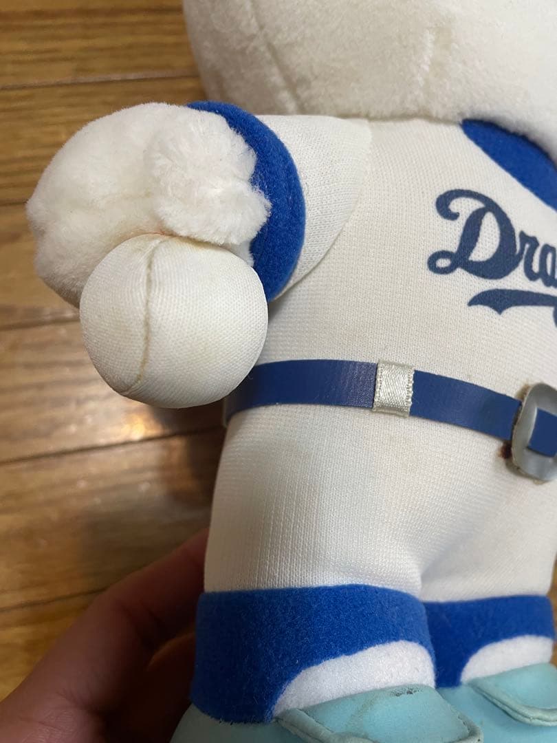 レア！レトロ！中日ドラゴンズ ハローキティ ぬいぐるみ　当時物