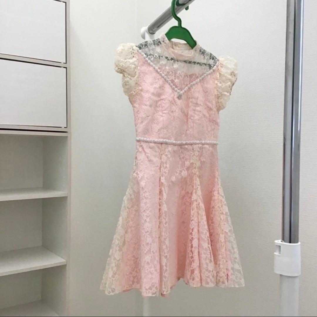 チャコット製衣装 レースワンピース　(ジュニア)L Lサイズ