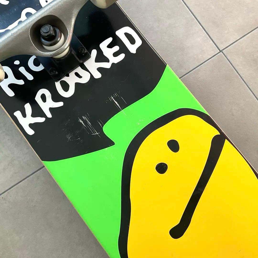 25000円程【Krooked】コンプリート　スケートボード　Gee Shmoo