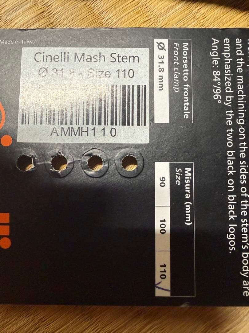 R*長様 CINELLI MASH ステム　チネリ　マッシュ