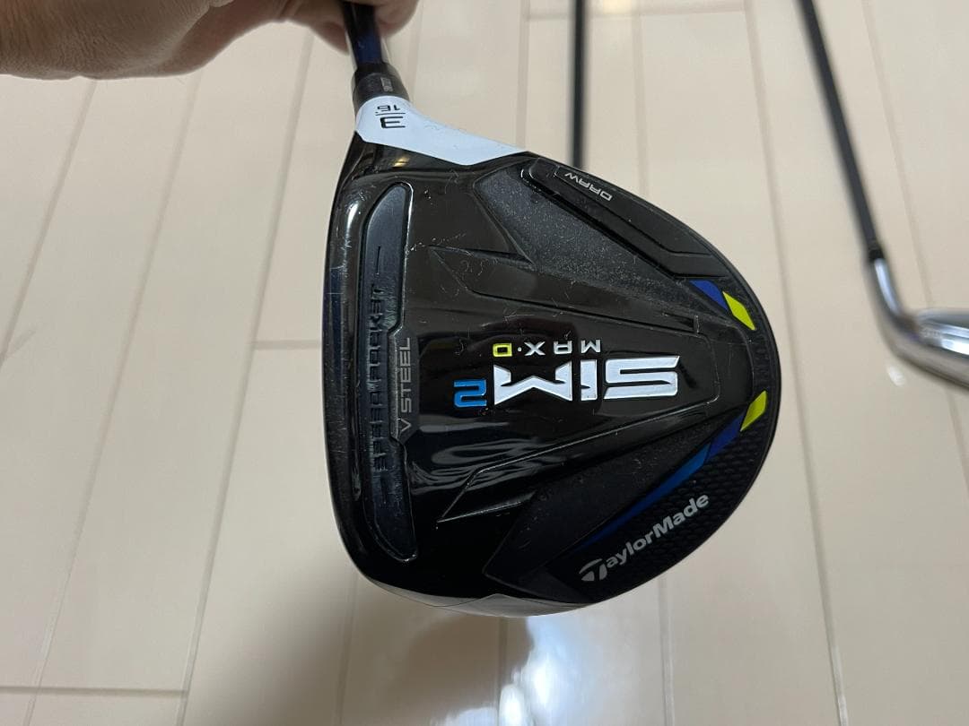 テーラーメイド　SIM２MAX-D FW、ステルス DHY セット＋おまけ