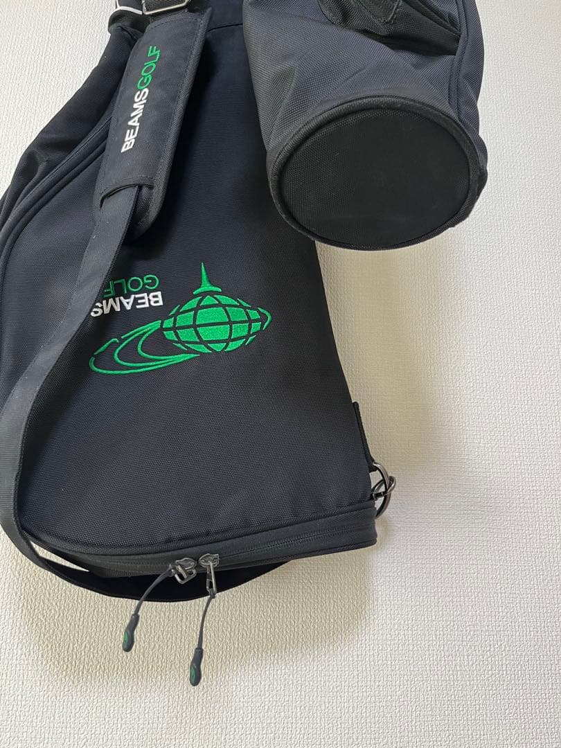 BEAMS GOLF ビームスゴルフ練習用バッグ 黒 ショルダー付
