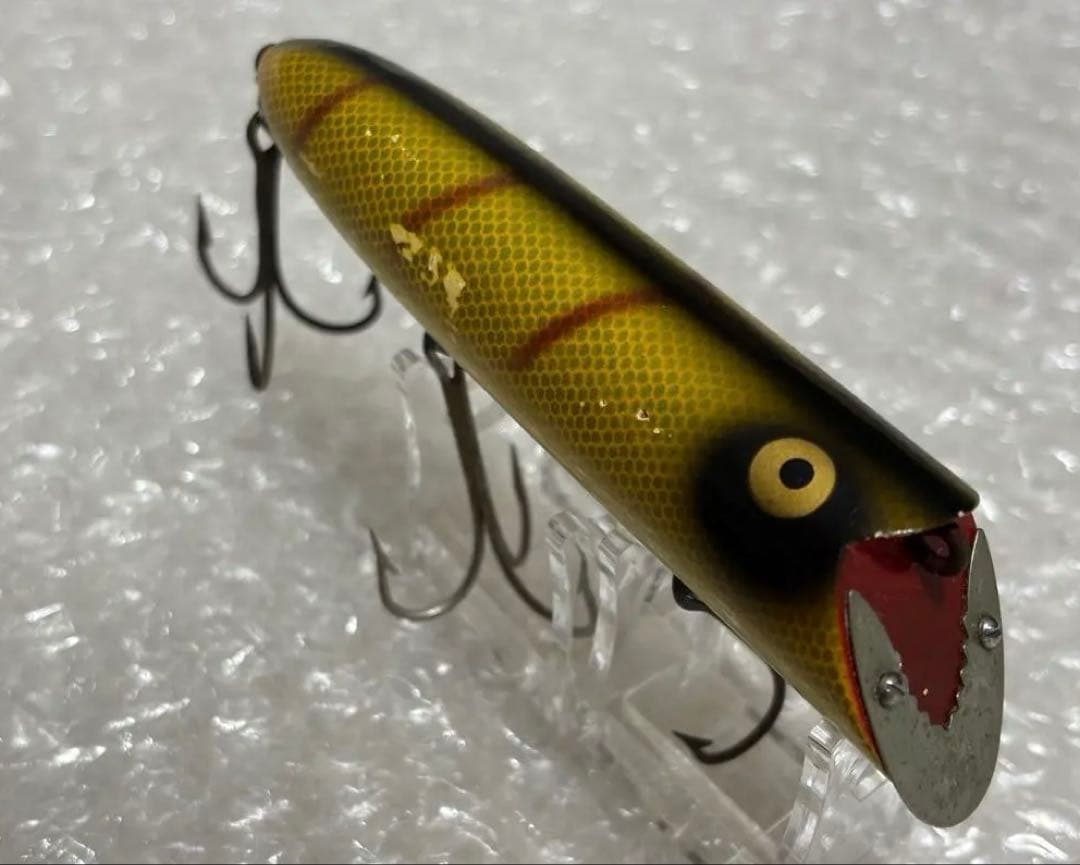 オールドヘドン　バサー　1950年代　金目　HEDDON BASSER ルアー