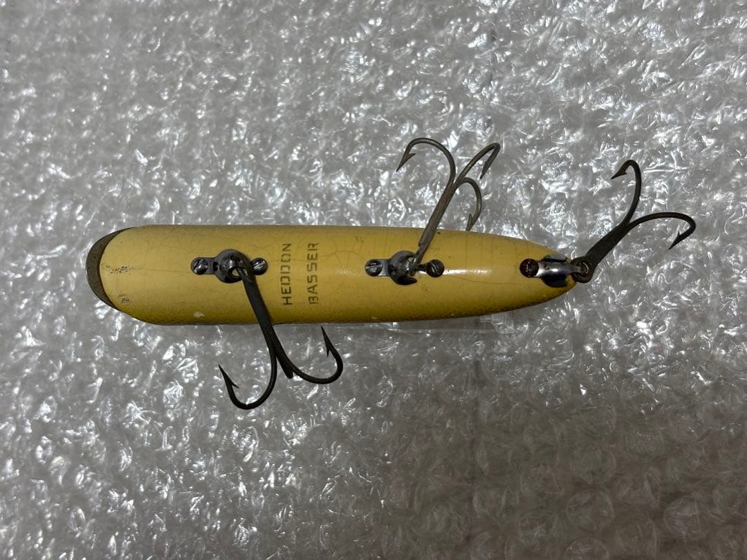 オールドヘドン　バサー　1950年代　金目　HEDDON BASSER ルアー