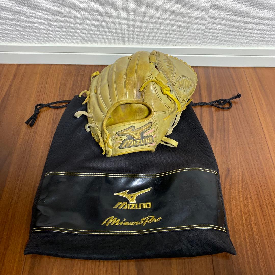 Mizuno Pro 硬式オーダーグローブ ナチュラルライム
