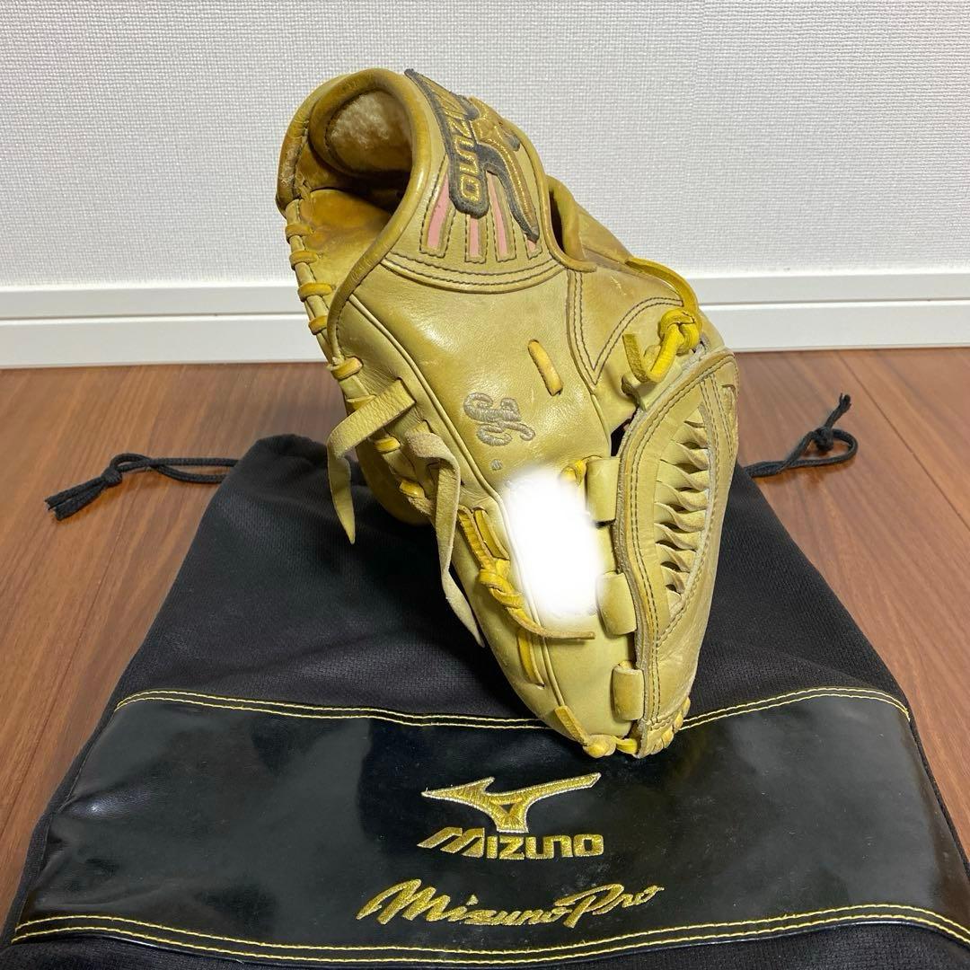 Mizuno Pro 硬式オーダーグローブ ナチュラルライム