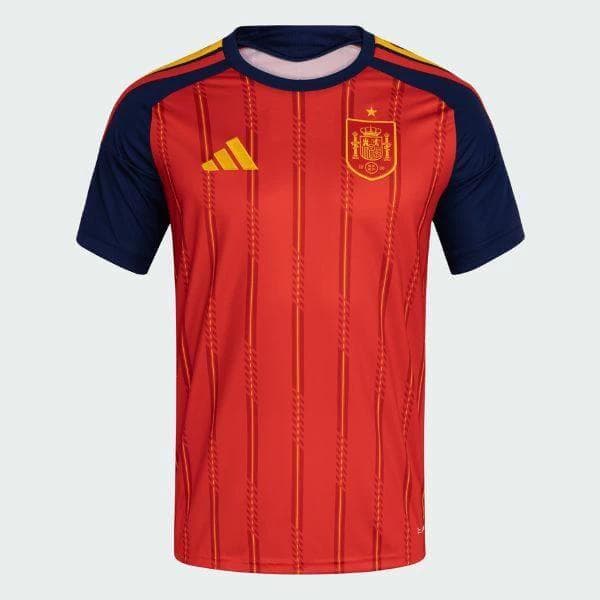 未使用 スペイン代表 2026 ホーム レプリカユニフォーム XL アディダス