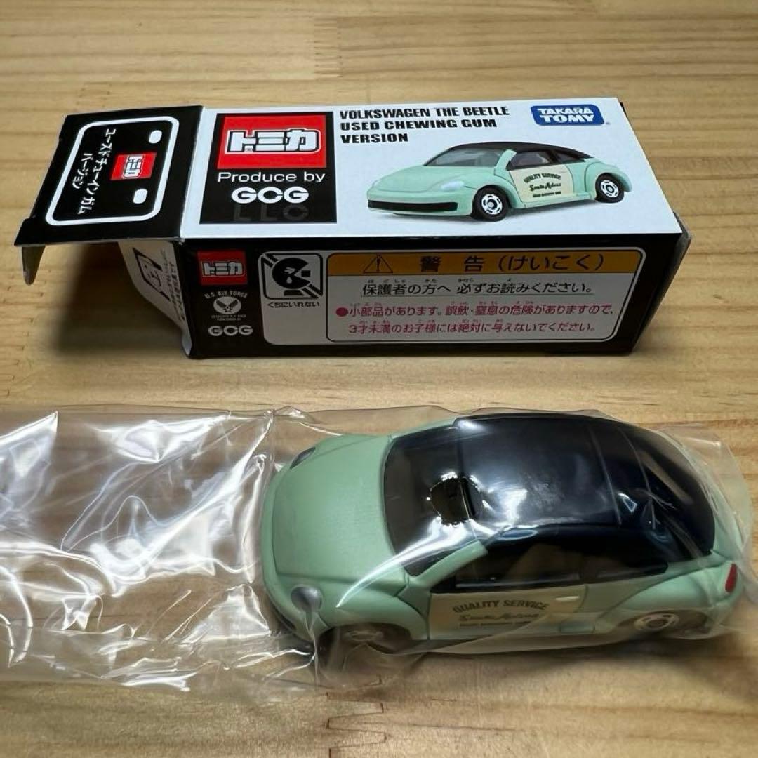 特製「世田谷ベース」トミカ４種＋ステッカー１種セット　フォルクスワーゲンビートル