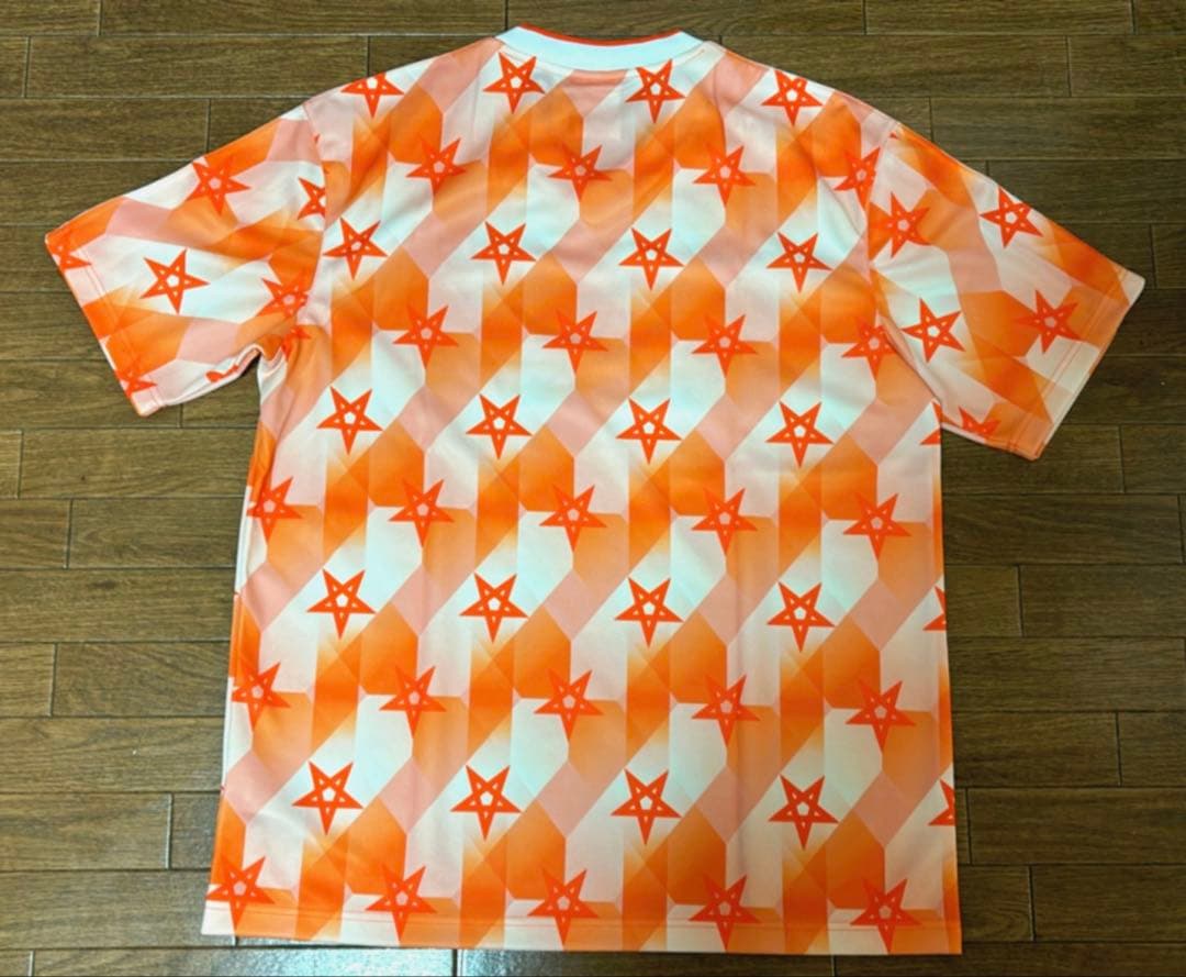 【adidas】オランダ代表・サッカーウェア・オレンジ・ユニフォーム・2XO