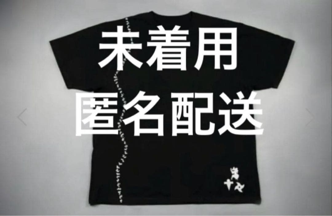 未着用 真天地開闢集団 ジグザグ 参拝装束 定番 Tシャツ 黒