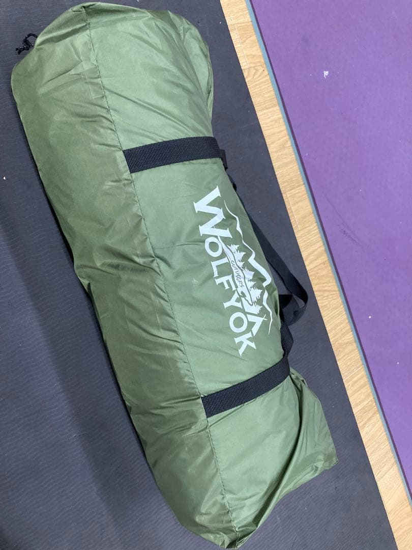 wolfyok outdoors 1〜2人用キャンプテント 自立式 簡易テント