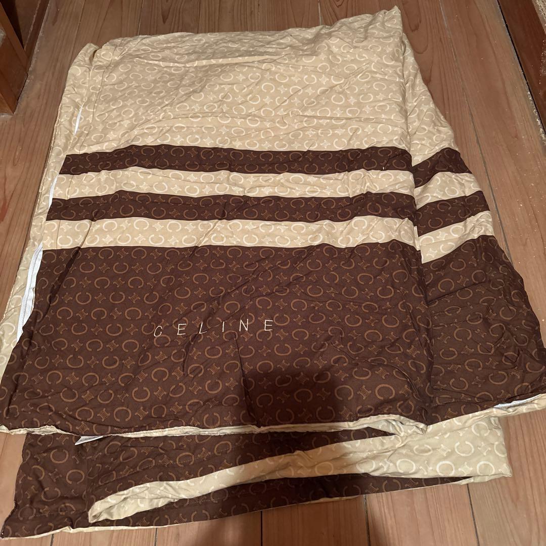 セリーヌ CELINE シングル掛け布団カバー 、枕カバー 未使用