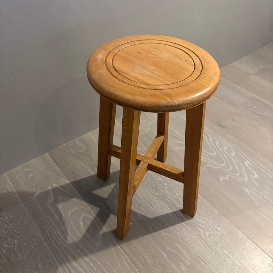 古道具　日本のスツール