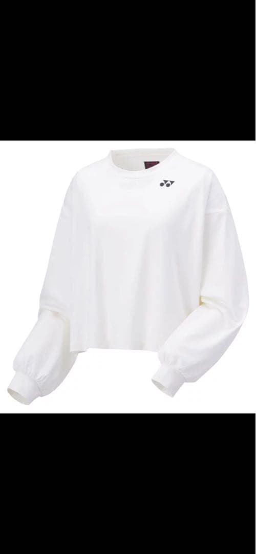 YONEX レディース ロングスリーブTシャツ M ホワイト
