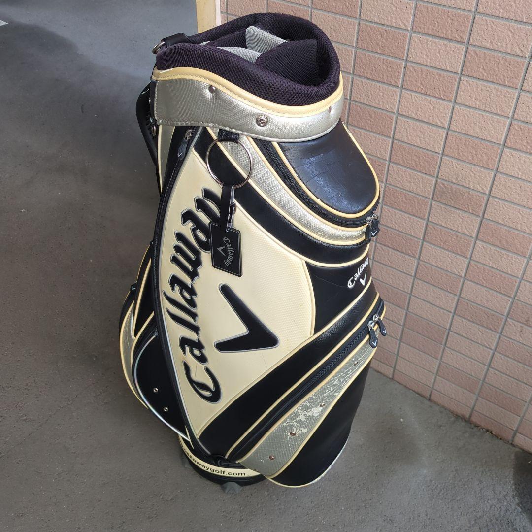 Callaway キャラウェイキャディーバッグ アイボリー、ブラック