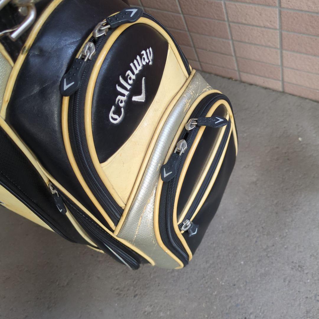 Callaway キャラウェイキャディーバッグ アイボリー、ブラック