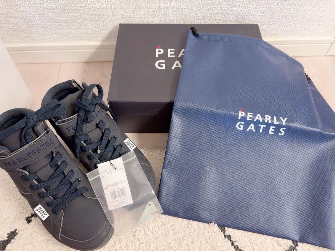 PEARLY GATES グレー ハイカットシューズ 89