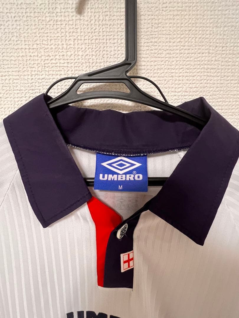 UMBRO ベッカム イングランド代表 ユニフォーム 7番 長袖