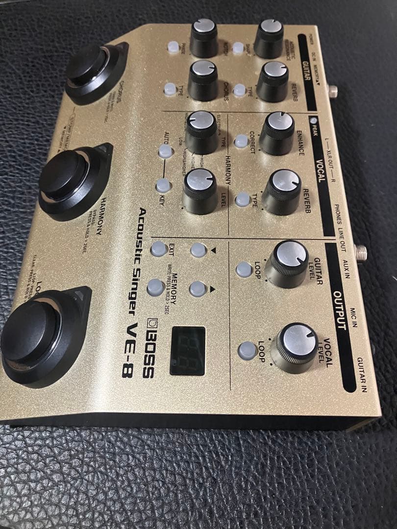 BOSS VE-8 アコースティックシンガーエフェクター
