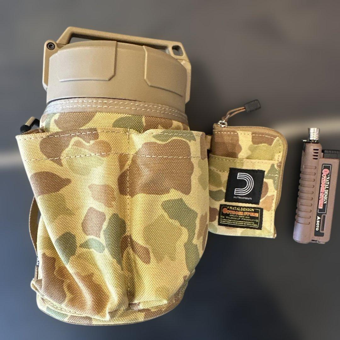 ネイタルデザイン　HALF TRACK PRODUCTS カモフラージュポーチ