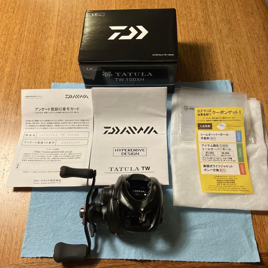 ダイワ 24タトゥーラ TW 100XH 右巻 daiwa TATULA