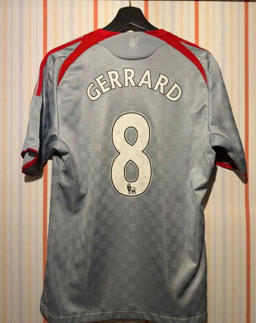 リヴァプール GERRARD ジェラード　8番　サッカーシャツ08-09