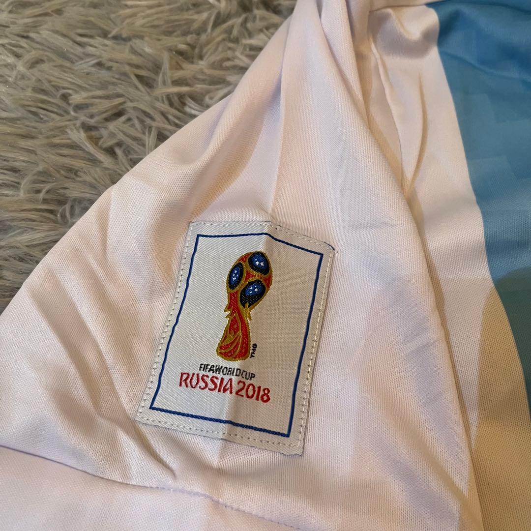 【新品】2018 W杯　アルゼンチン　adidas ユニフォーム　XL