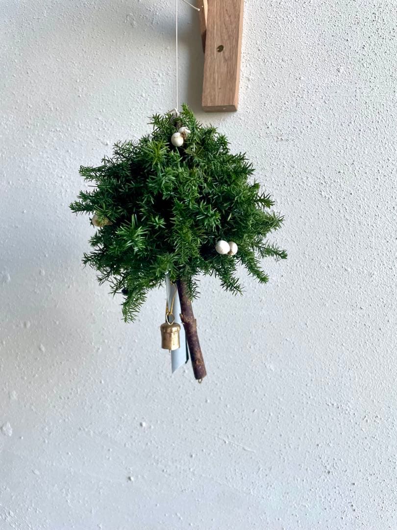 ミニツリーのフライングリース　（プリザーブド）