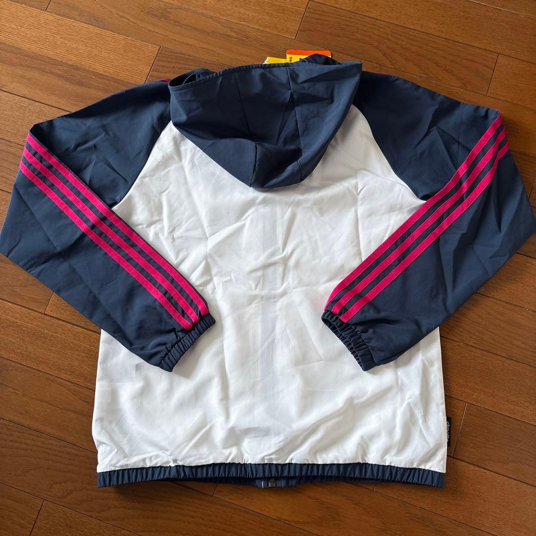 【新品】アディダス　ウィンドブレーカー　UV 上下セット　上着L パンツM