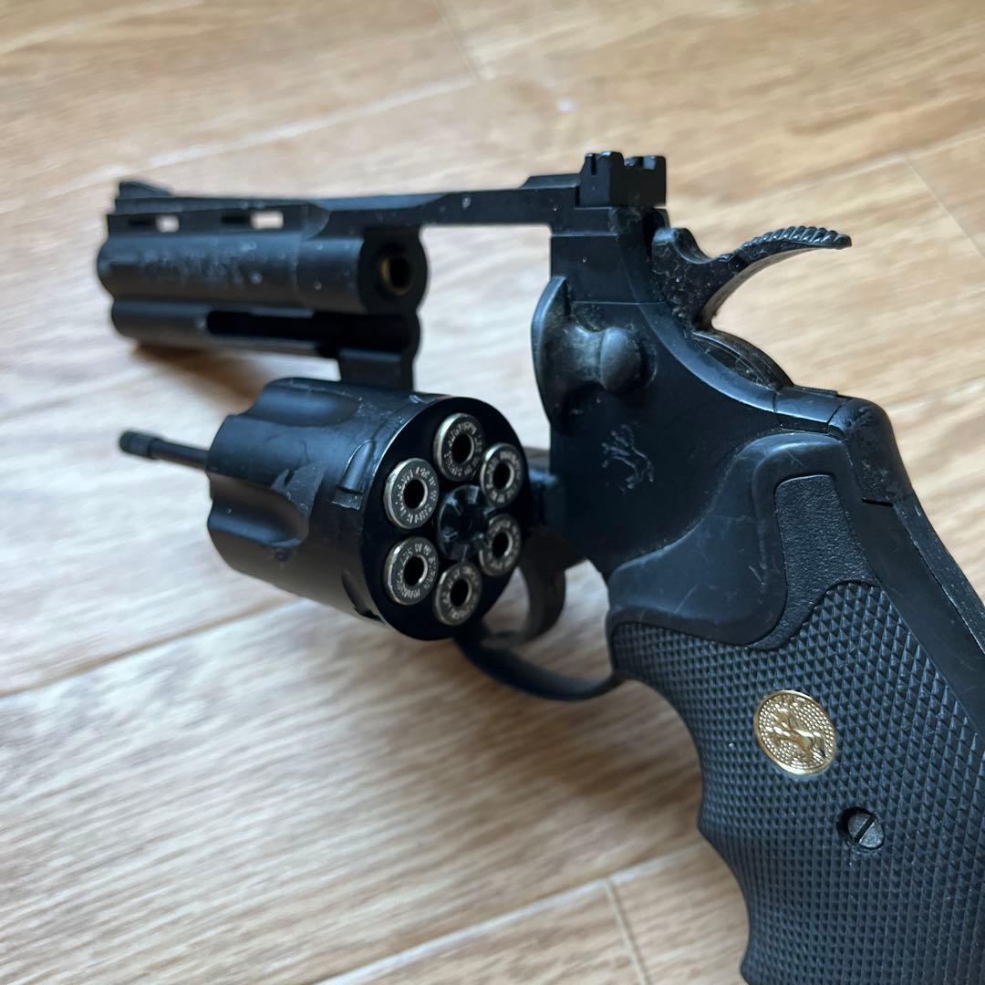 東京マルイ コルトパイソン .357マグナム 4インチ ガスリボルバー　ジャンク