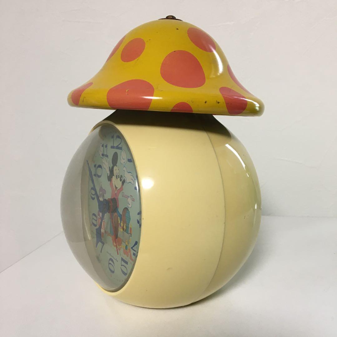 希少　レトロ　Disney    ミッキー    目覚まし時計
