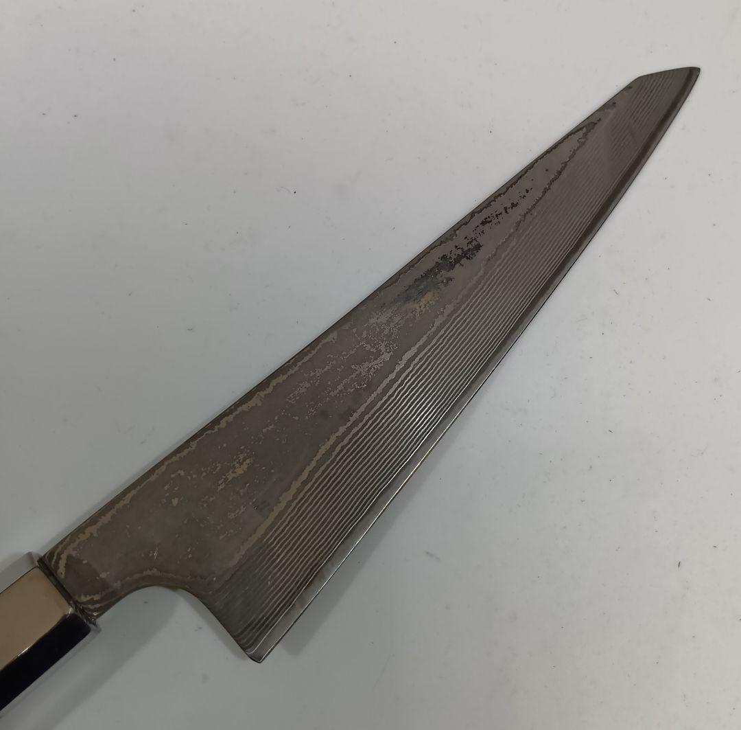 V金10号 67層ダマスカス 骨スキ 捌き ペティ 15cm 包丁 紫檀柄
