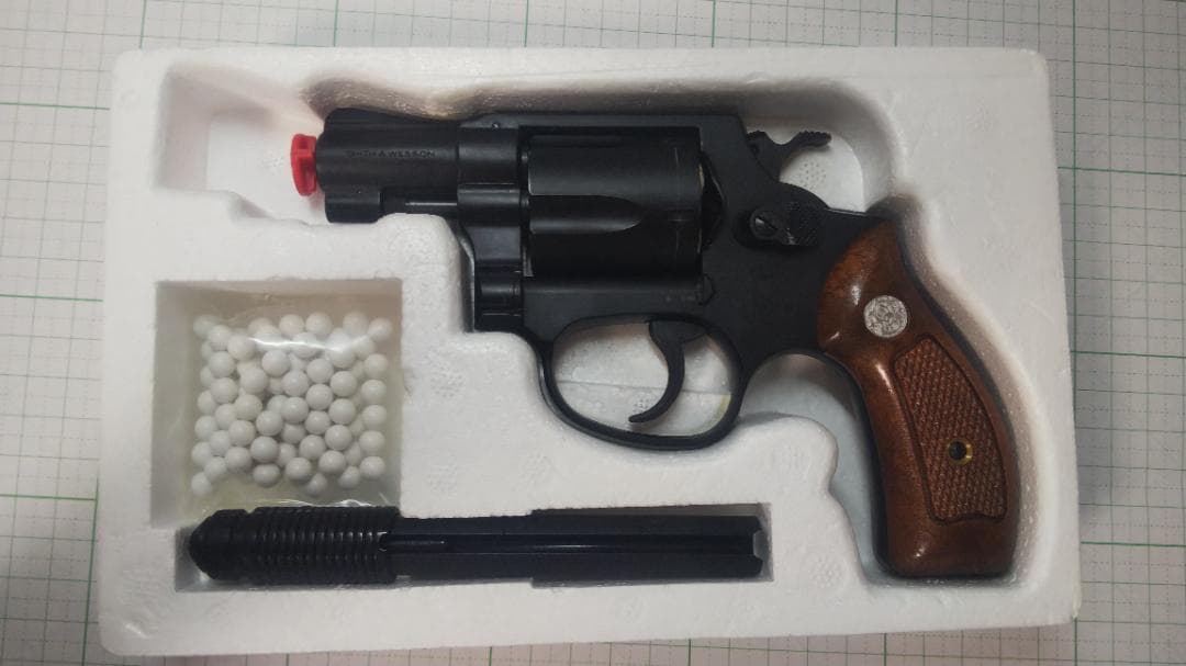 タナカ　S&W M36 ガスガン　２インチモデル