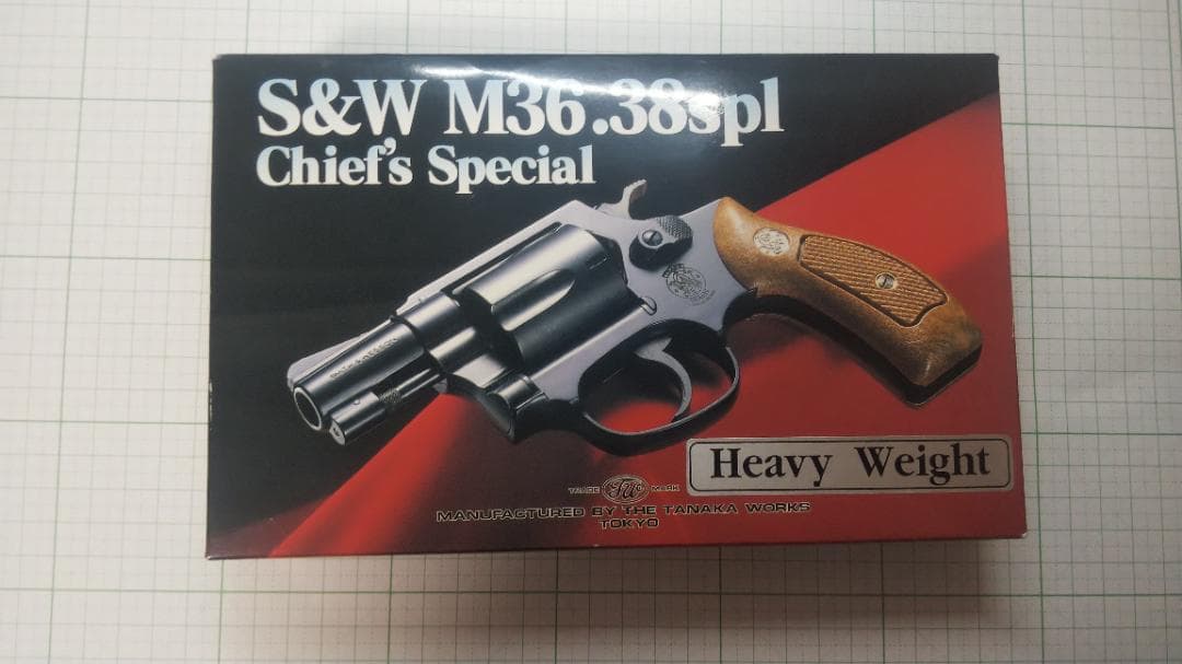 タナカ　S&W M36 ガスガン　２インチモデル
